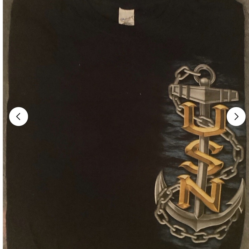 USN Navy Tshirt XL